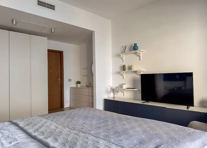 Beachfront Designer Apt, 100 Sqm, 2-bath, Huge Terrace On The Sea Shore *